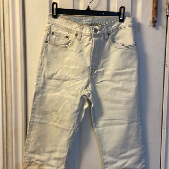 Levis 501® ORIGINAL CROPPED WOMEN'S JEANS - Picture 1 of 4